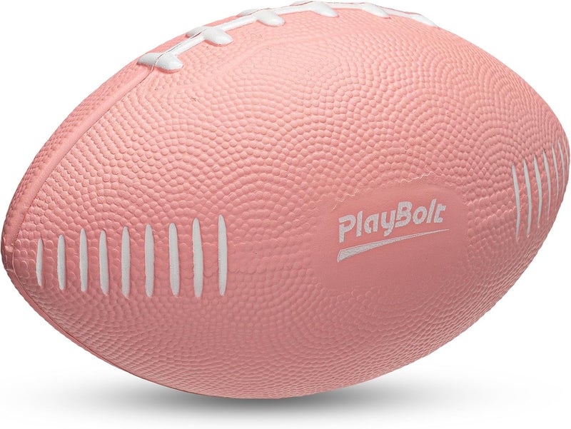 PlayBolt 7.25" Mini Foam Football for Kids & Toddlers - Easy Grip Small Youth Sports Ball - Soft Foam Footballs for Little Hands, Indoor & Outdoor Sports Play - Toy Gift for Boys & Girls - Image 1
